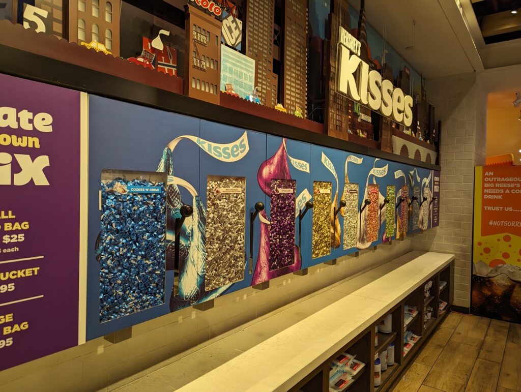 boutique Hershey's à New York
