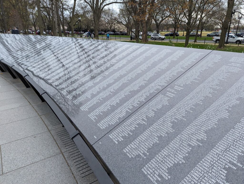 Mémorial de la guerre de Corée à Washington