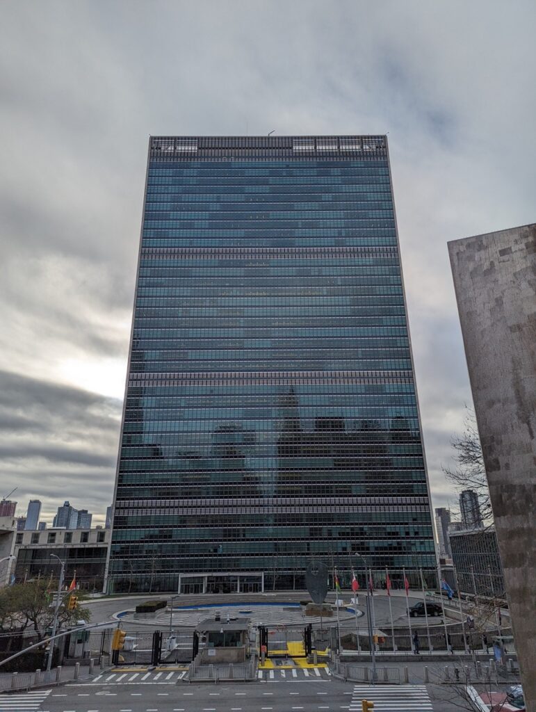 visite de l'ONU à New York