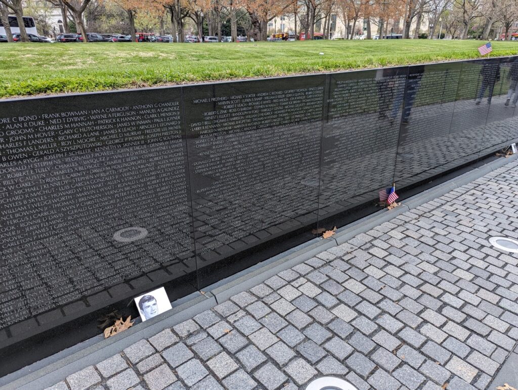 Mémorial de la guerre du Vietnam à Washington