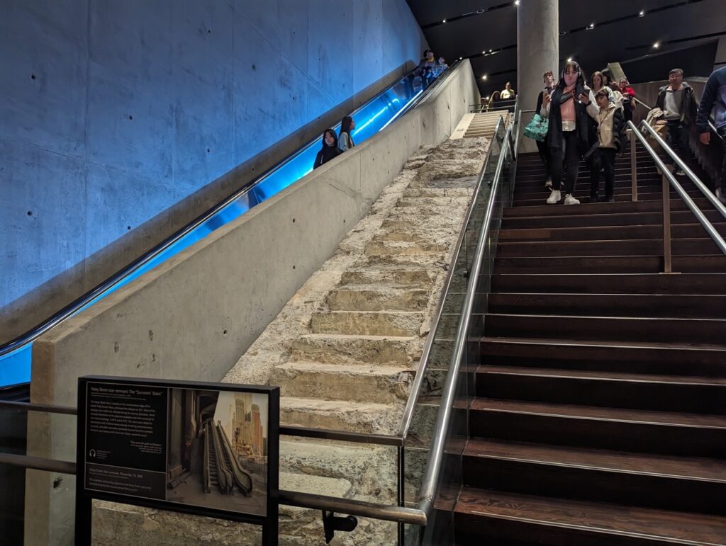 Survivors' Staircase  au musée du 11 septembre
